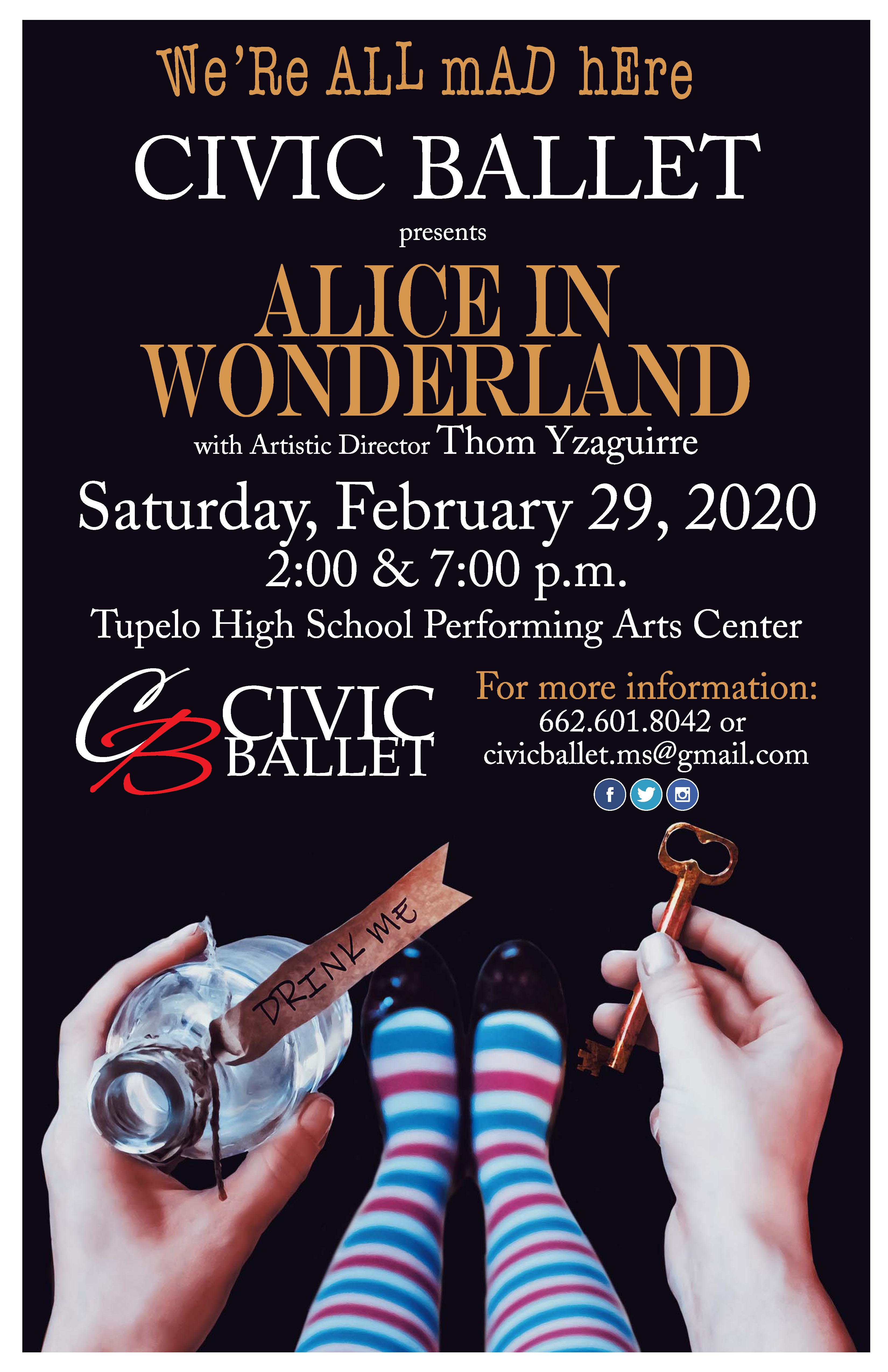 Alice in Wonderland - Save the Date